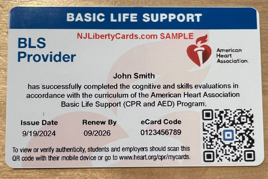 CPR / NJ EMT / Paramedic / NREMT / AANPCB